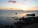 Crovie の日没